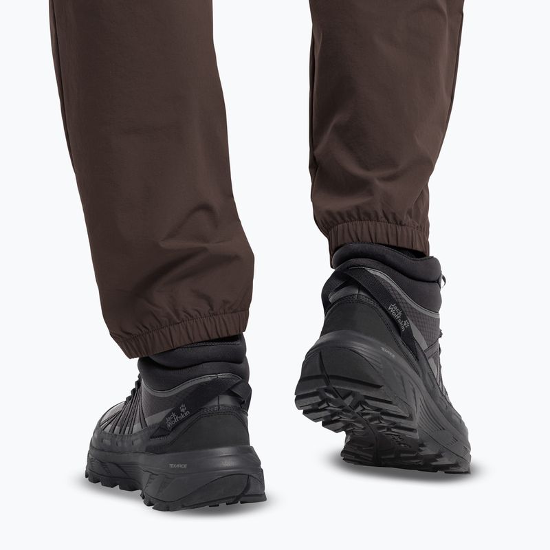 Vyriški turistiniai batai Jack Wolfskin Wild Hike Texapore Mid black 5