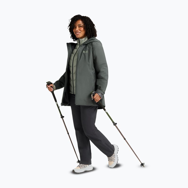 Moteriški žygio batai Jack Wolfskin Wild Hike Texapore Mid oyster 4