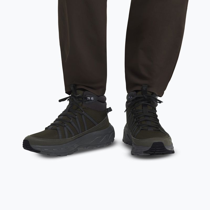 Vyriški turistiniai batai Jack Wolfskin Wild Hike Texapore Mid obsidian moss 4