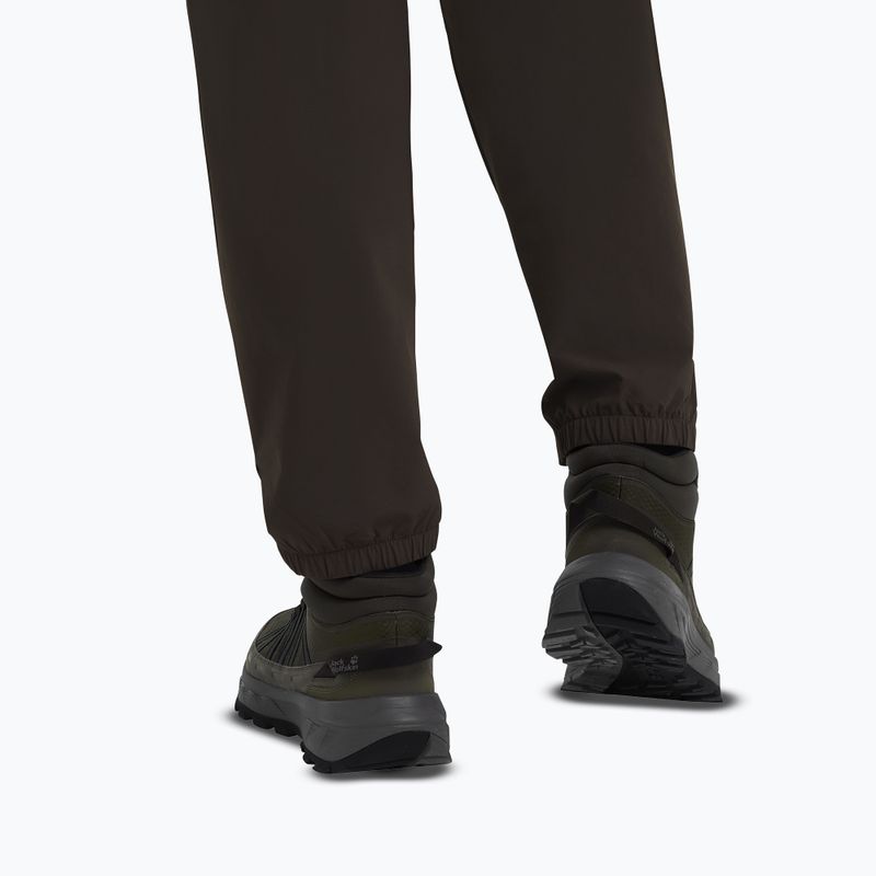 Vyriški turistiniai batai Jack Wolfskin Wild Hike Texapore Mid obsidian moss 6