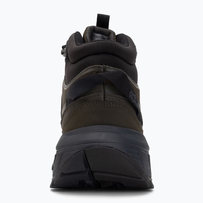 Vyriški turistiniai batai Jack Wolfskin Wild Hike Texapore Mid obsidian moss 6