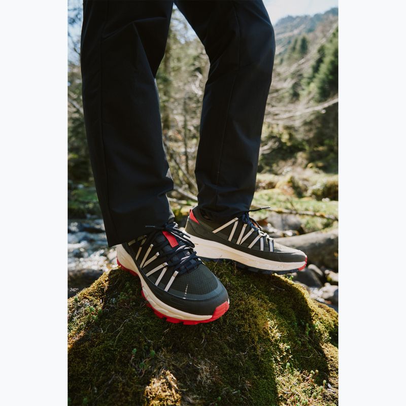 Vyriški turistiniai batai Jack Wolfskin Wild Hike Texapore Low obsidian moss 7