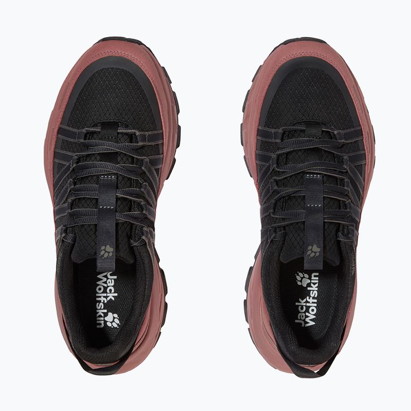 Moteriški turistiniai batai Jack Wolfskin Wild Hike Texapore Low Mineral Red 4