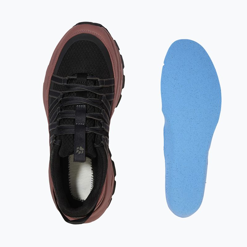 Moteriški turistiniai batai Jack Wolfskin Wild Hike Texapore Low Mineral Red 5