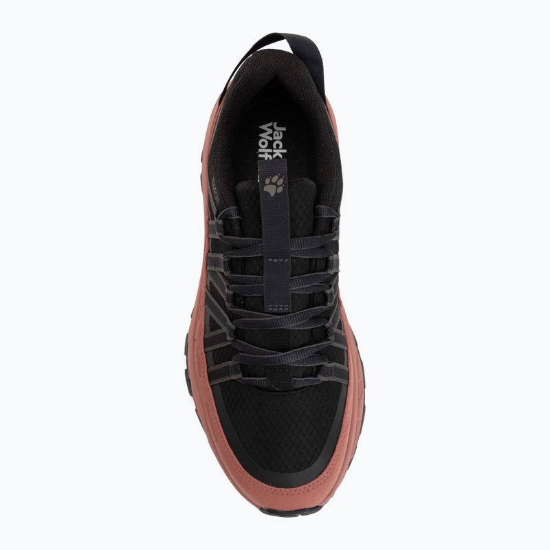 Moteriški turistiniai batai Jack Wolfskin Wild Hike Texapore Low Mineral Red 5
