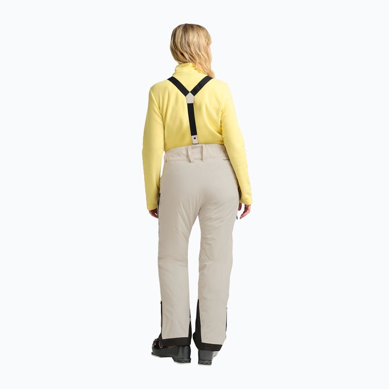 Moteriškos slidinėjimo kelnės Jack Wolfskin Flowline Pro 2L Ins pale sand 3