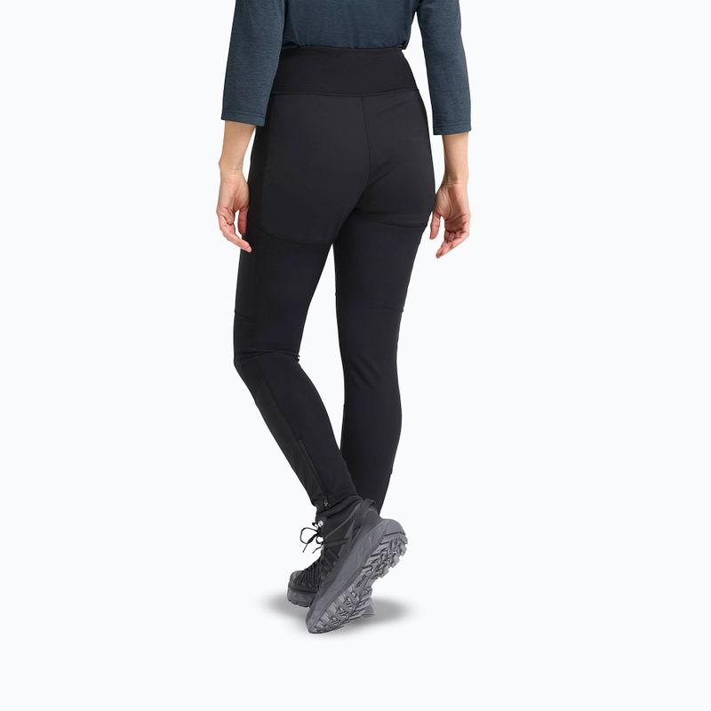 Moteriškos žygio tamprės Jack Wolfskin Hike With Me black 3