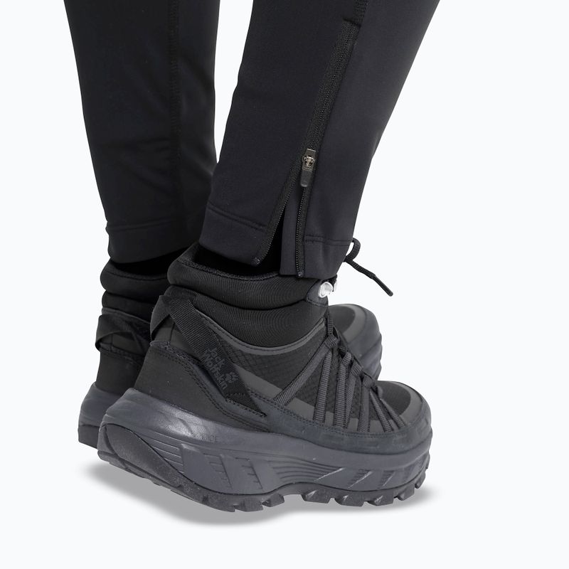 Moteriškos žygio tamprės Jack Wolfskin Hike With Me black 6