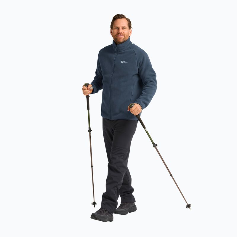 Vyriškos žygio kelnės Jack Wolfskin Trek Terrain black 2