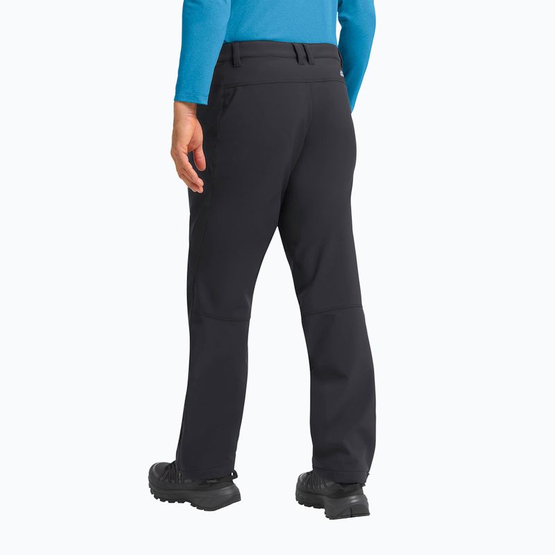 Vyriškos žygio kelnės Jack Wolfskin Trek Terrain black 3