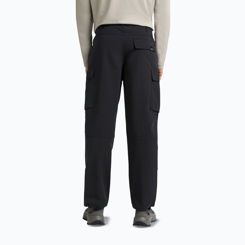 Vyriškos žygių kelnės Jack Wolfskin Yuma Cargo black 2