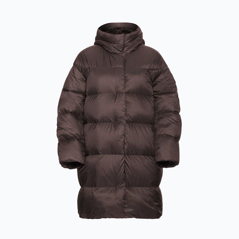 Moteriškas pūstas paltas Jack Wolfskin Icy Hill Coat Rds peat 7