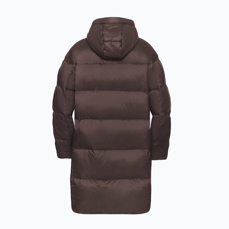 Moteriškas pūstas paltas Jack Wolfskin Icy Hill Coat Rds peat 8