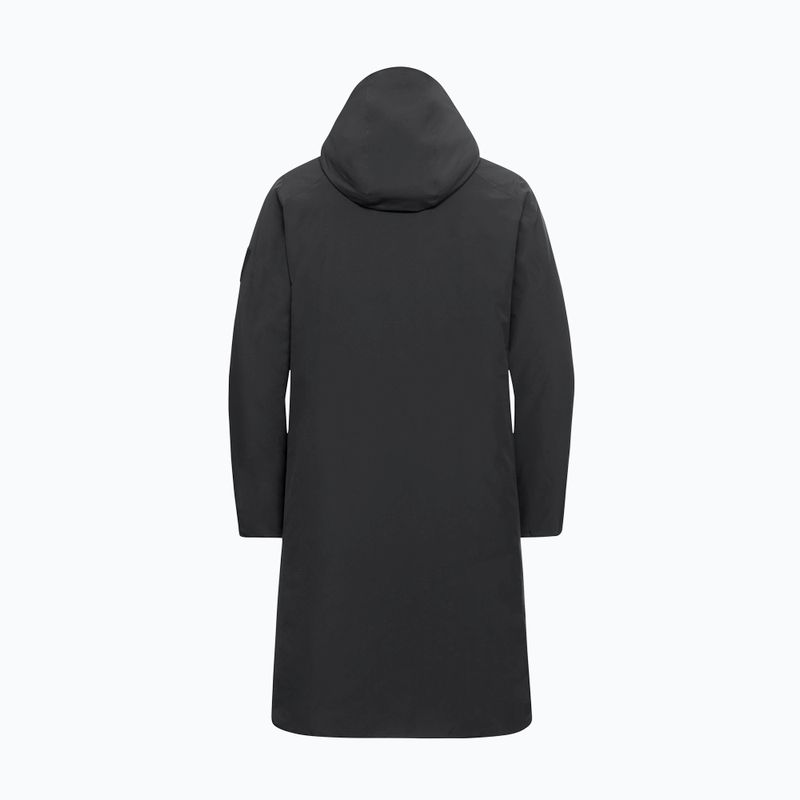 Moteriškas šiltas paltas Jack Wolfskin Frost Haven Coat juodas 8
