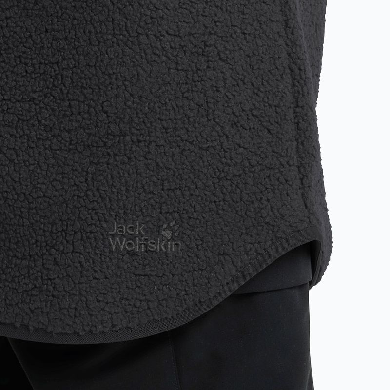 Moteriškas žygio džemperis Jack Wolfskin High Curl Coat black 6