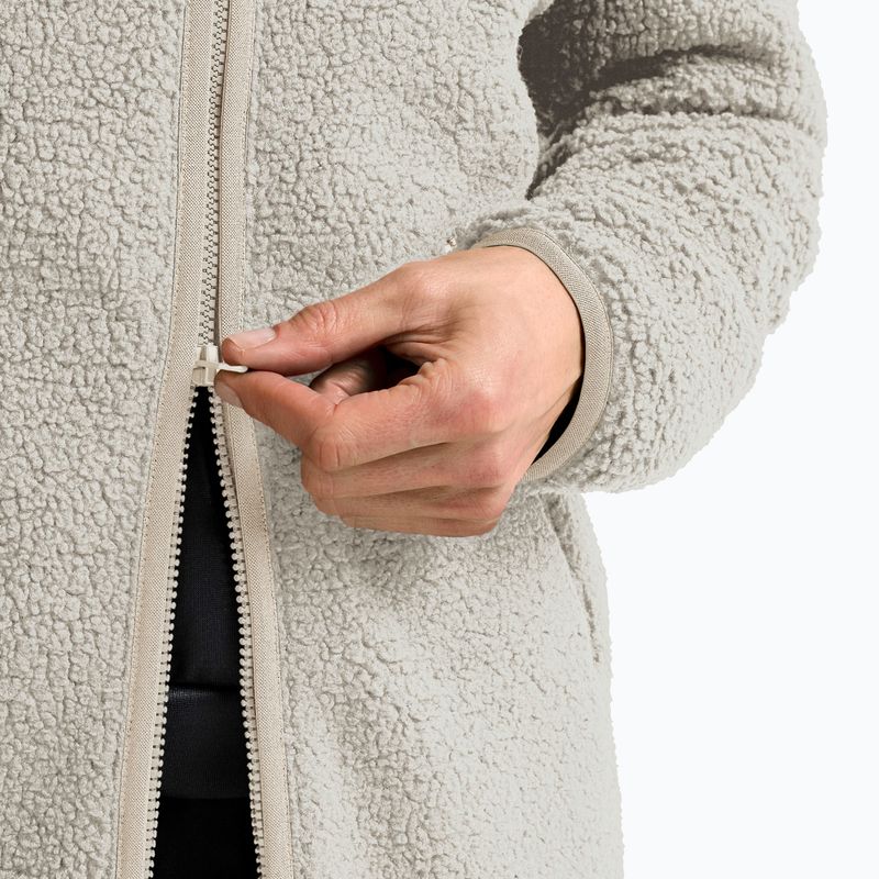 Moteriškas žygio džemperis Jack Wolfskin High Curl Coat pale sand 5