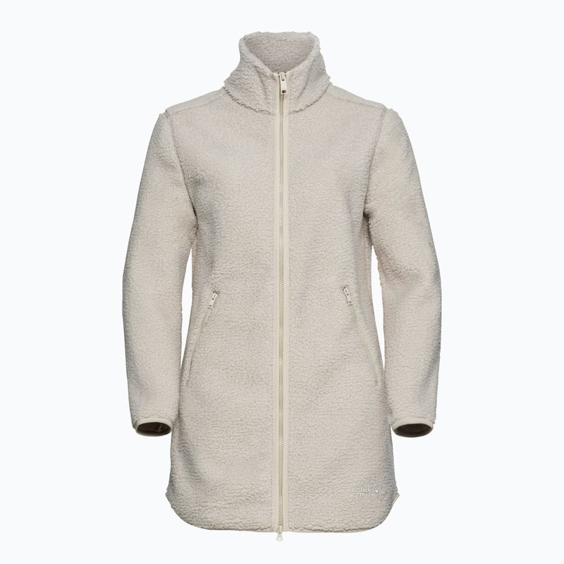 Moteriškas žygio džemperis Jack Wolfskin High Curl Coat pale sand 7