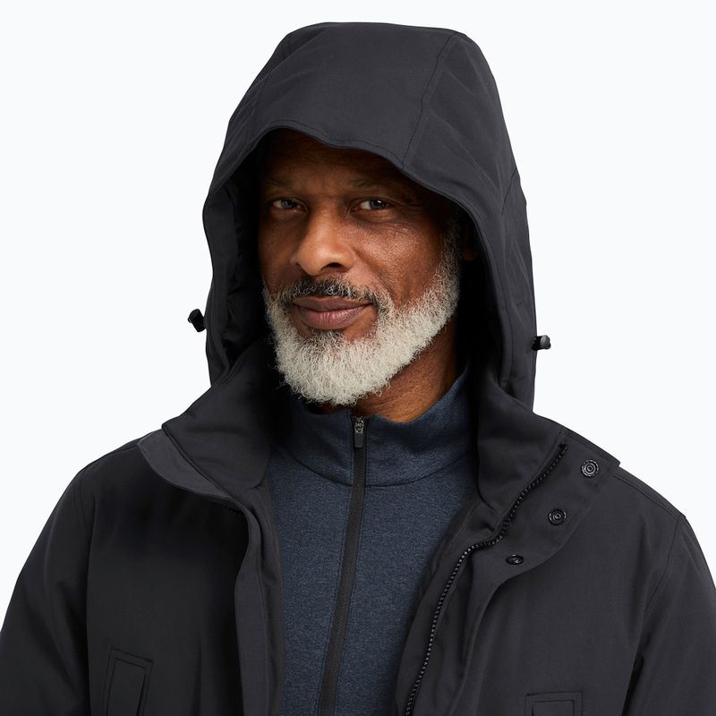 Vyriška striukė nuo lietaus Jack Wolfskin Canyon Shield Parka black 4