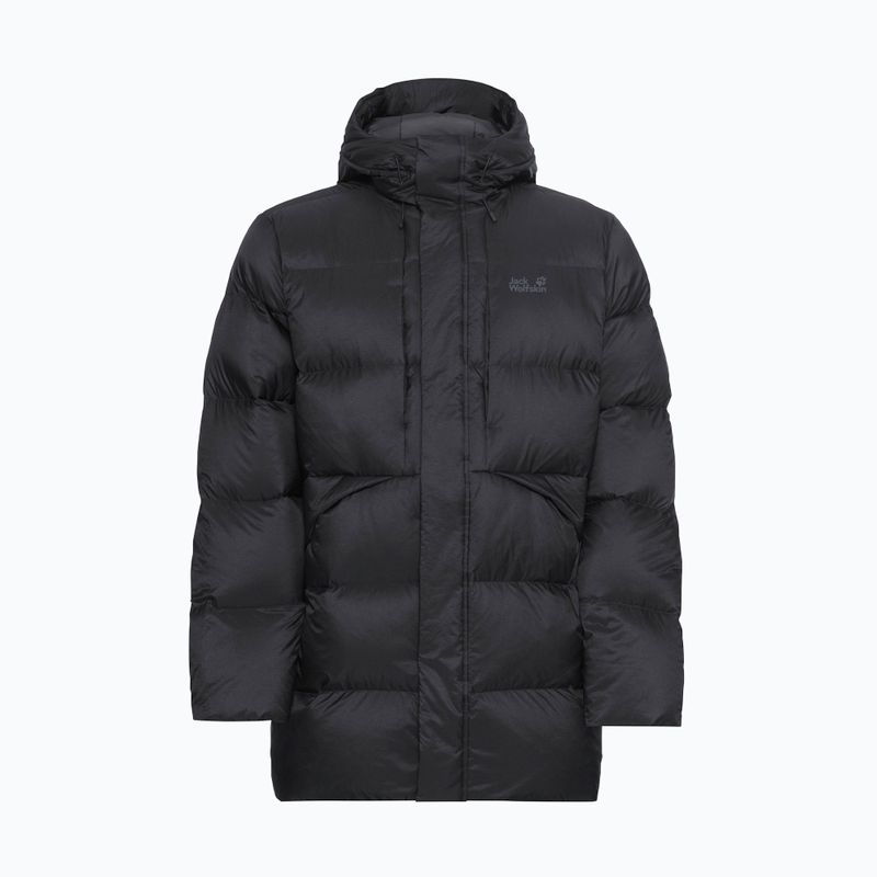 Vyriška pūsta striukė Jack Wolfskin Icy Hill Coat Rds black 7