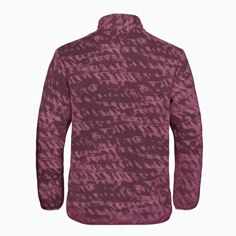 Moteriškas žygio džemperis Jack Wolfskin Big Sky Half Zip raisin 8
