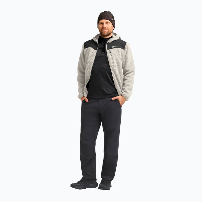 Vyriškas fliso džemperis Jack Wolfskin Kammweg Pile Fz pale sand 2