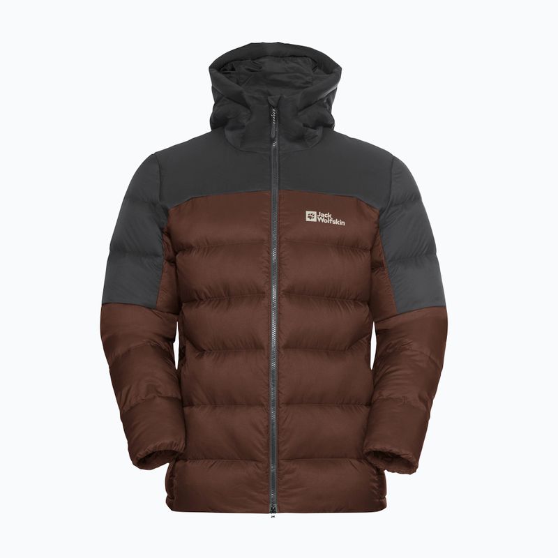 Vyriška pūsta striukė Jack Wolfskin Nebelhorn Down Hoody hot choc 7