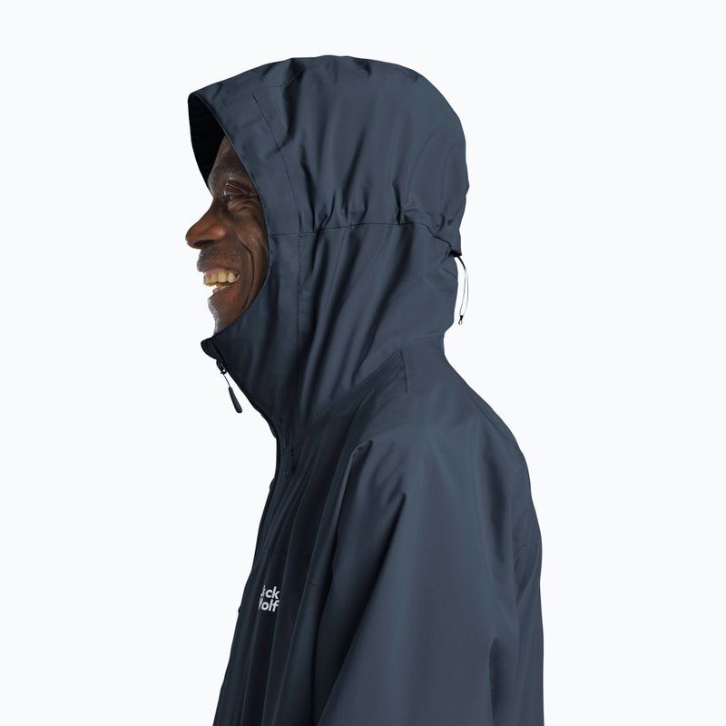 Vyriška striukė nuo lietaus Jack Wolfskin Tempest 2l midnight sky 4