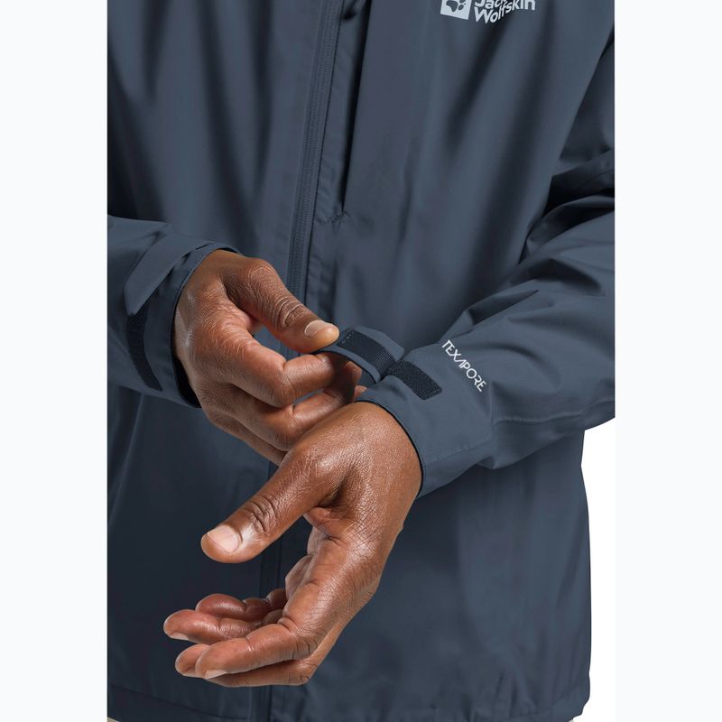 Vyriška striukė nuo lietaus Jack Wolfskin Tempest 2l midnight sky 6