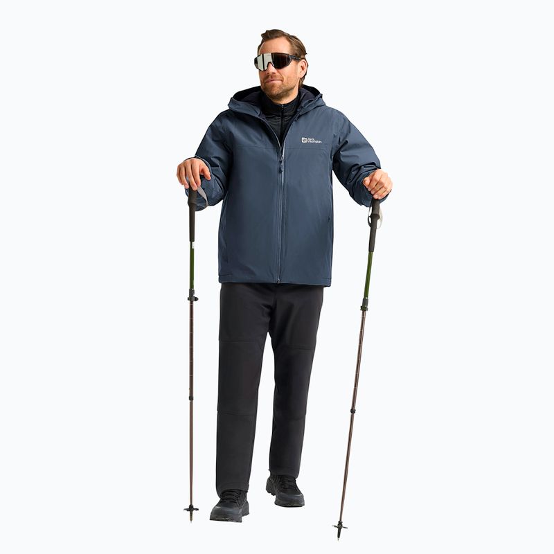 Vyriška pūsta striukė Jack Wolfskin Wisper Ins midnight sky/dark navy 2