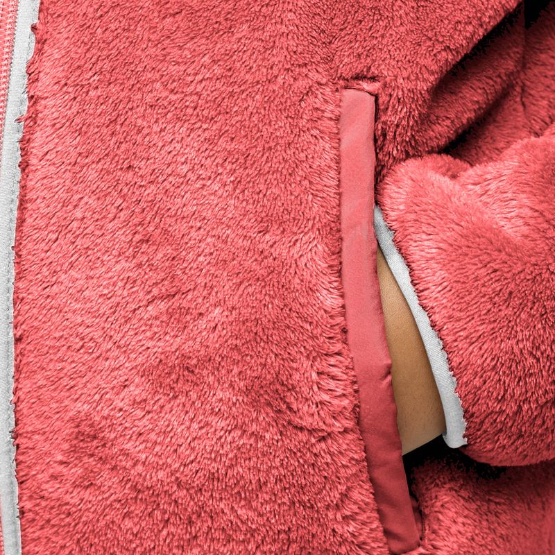 Vaikiškas žygio džemperis Jack Wolfskin Nepali sunset coral 3