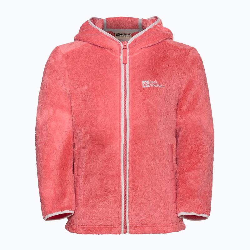 Vaikiškas žygio džemperis Jack Wolfskin Nepali sunset coral 4