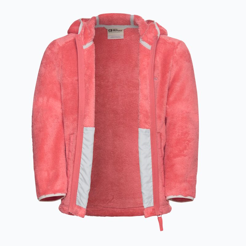 Vaikiškas žygio džemperis Jack Wolfskin Nepali sunset coral 6