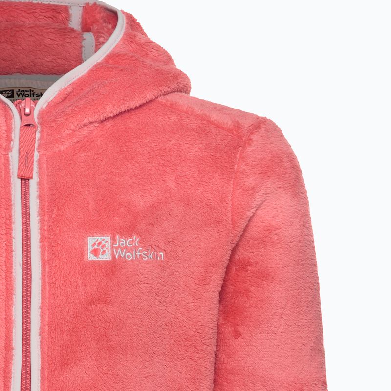 Vaikiškas žygio džemperis Jack Wolfskin Nepali sunset coral 7