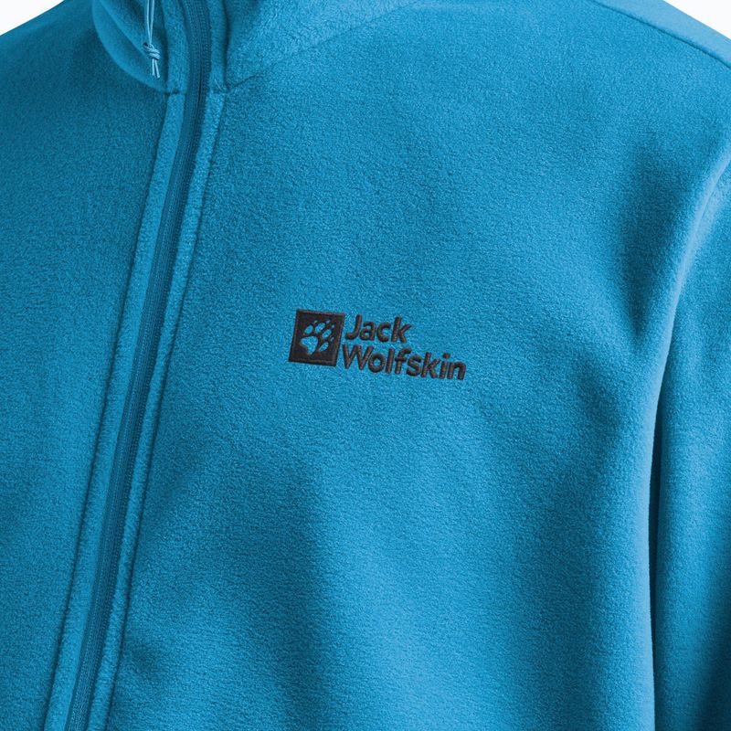 Vyriškas fliso džemperis Jack Wolfskin Taunus Fz aurora blue 5