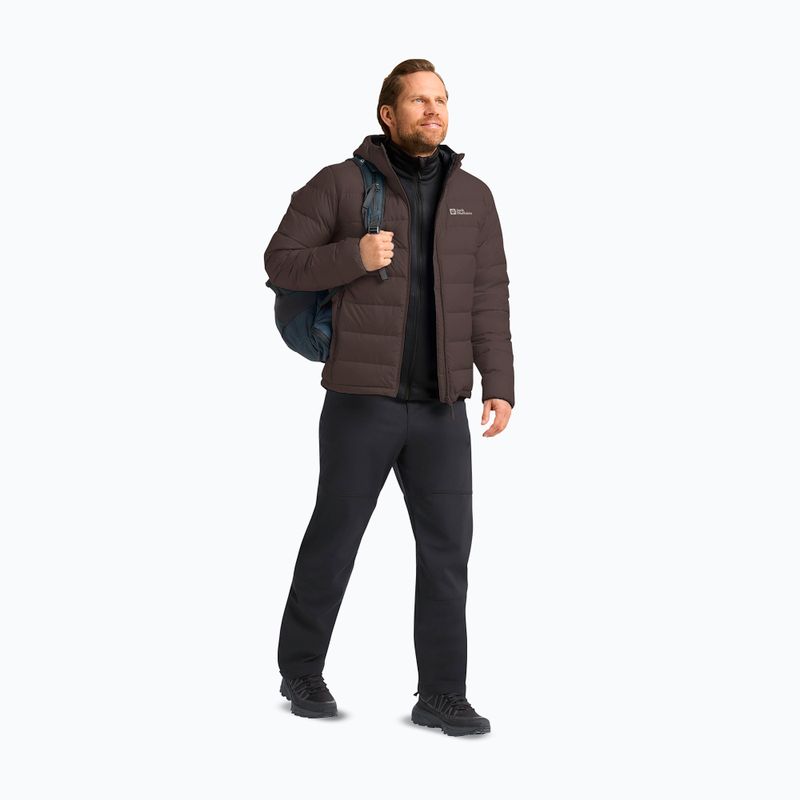 Vyriška pūsta striukė Jack Wolfskin Ather Down Hoody peat 2