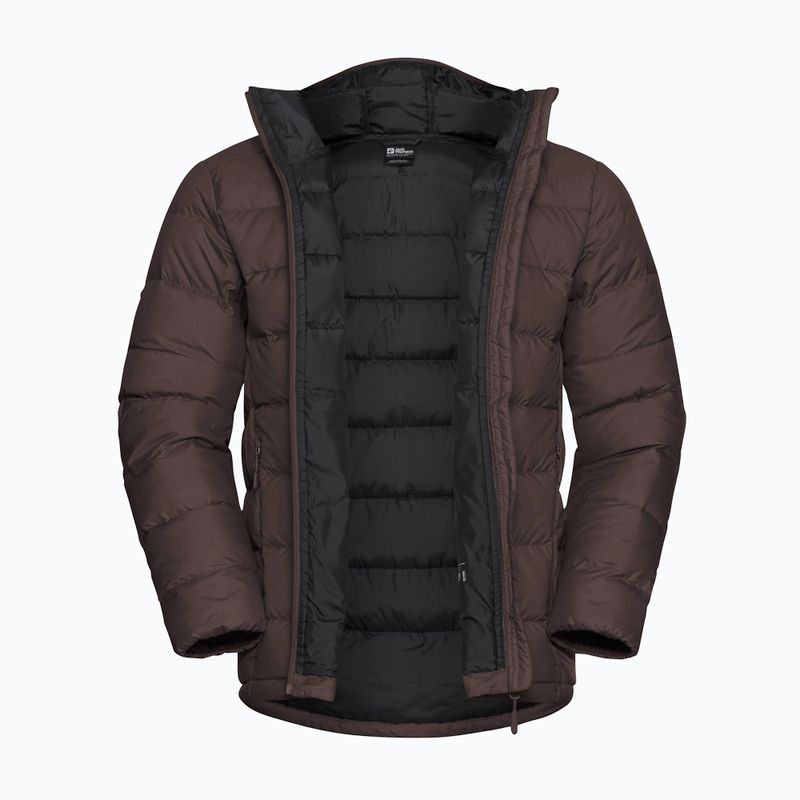 Vyriška pūsta striukė Jack Wolfskin Ather Down Hoody peat 9