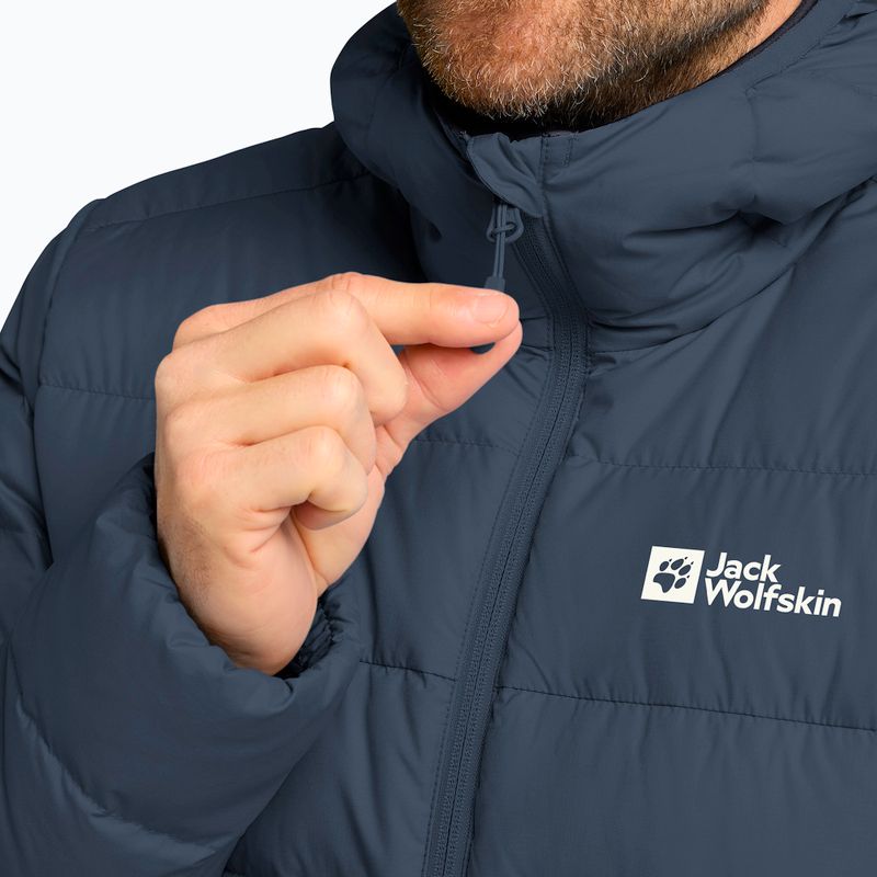 Vyriška pūsta striukė Jack Wolfskin Ather Down Hoody midnight sky/dark navy 4