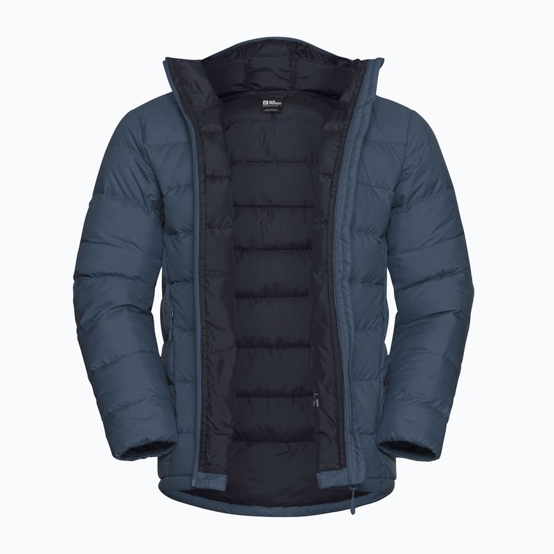 Vyriška pūsta striukė Jack Wolfskin Ather Down Hoody midnight sky/dark navy 9