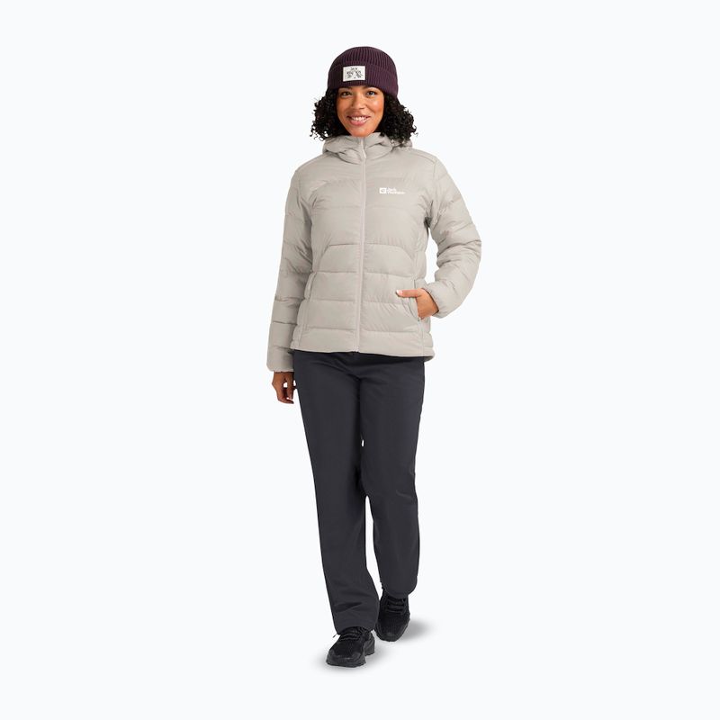 Moteriška pūsta striukė Jack Wolfskin Ather Down Hoody pale sand 2