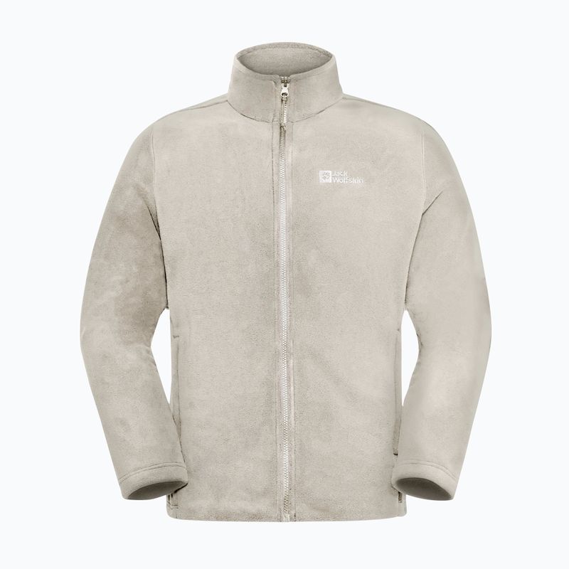 Vyriškas fliso džemperis Jack Wolfskin Winterstein Fz pale sand 7