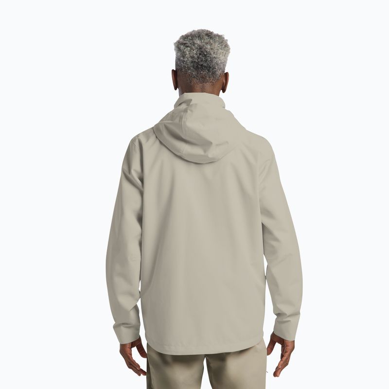 Vyriška striukė nuo lietaus Jack Wolfskin Trailtime 2L linen 3