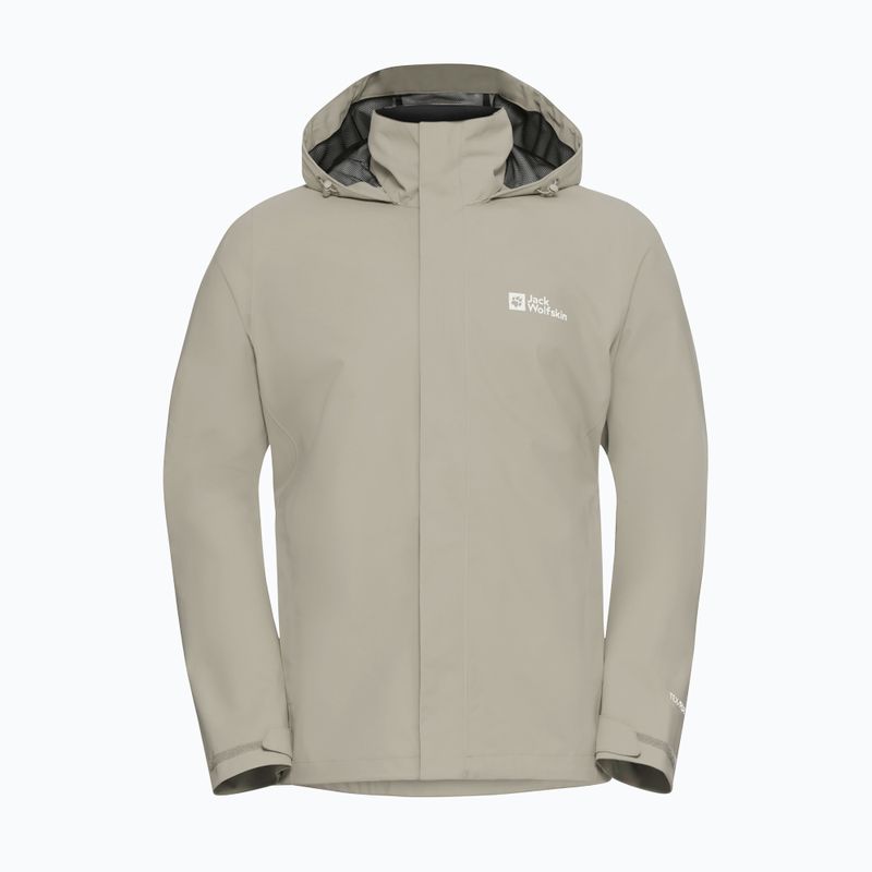 Vyriška striukė nuo lietaus Jack Wolfskin Trailtime 2L linen 7