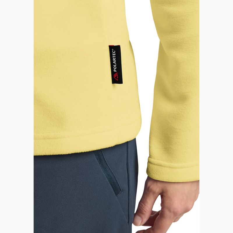 Moteriškas žygio džemperis Jack Wolfskin Taunus Hz lemon ice 5