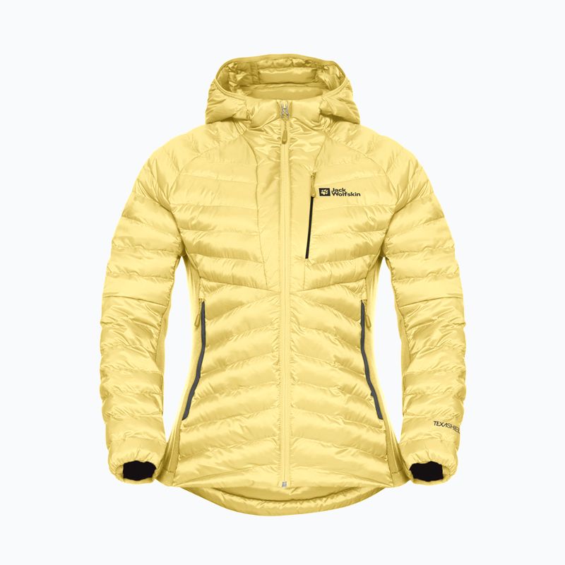 Moteriška hibridinė striukė Jack Wolfskin Routeburn Pro Ins lemon ice 8