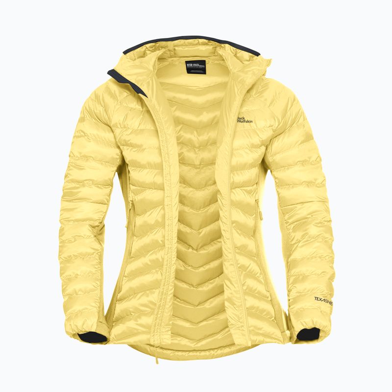 Moteriška hibridinė striukė Jack Wolfskin Routeburn Pro Ins lemon ice 10
