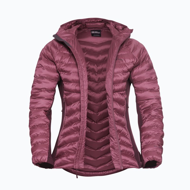 Moteriška pašiltinta striukė Jack Wolfskin Routeburn Pro Ins raisin 10