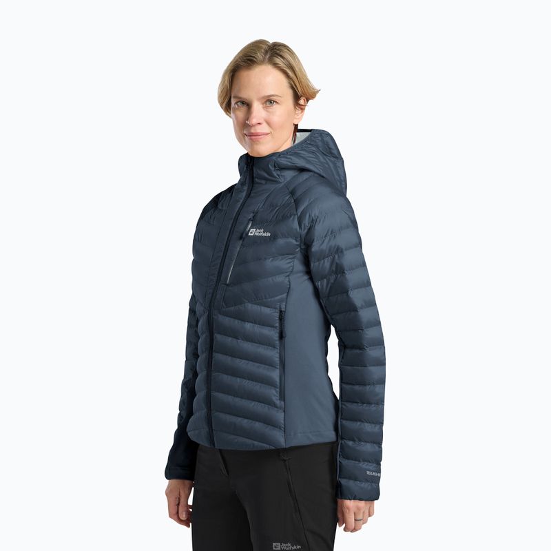 Moteriška hibridinė striukė Jack Wolfskin Routeburn Pro Ins midnight sky