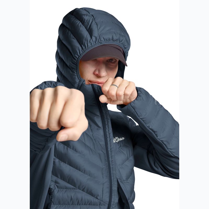 Moteriška hibridinė striukė Jack Wolfskin Routeburn Pro Ins midnight sky 5