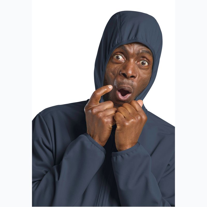 Vyriška softshell striukė Jack Wolfskin Bornberg Hoody midnight sky 4
