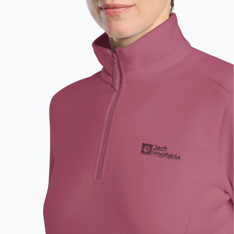 Moteriškas žygio džemperis Jack Wolfskin Taunus Hz raisin 4